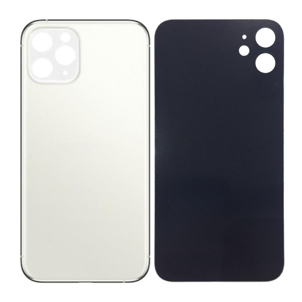 Back Glass Panel for Apple iPhone 11 Pro Silver - EGFix Back Glass Panel for Apple iPhone 11 Pro Silver - EGFix